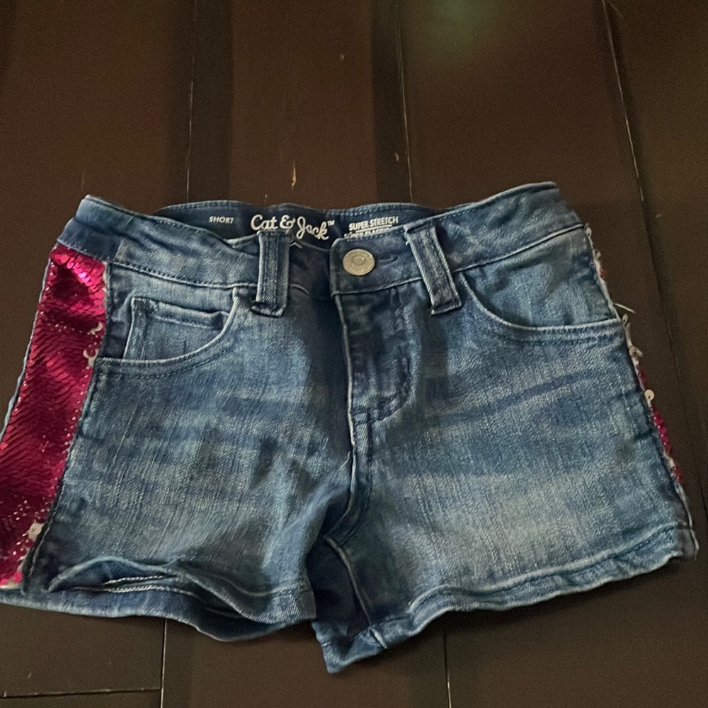 Cat and Jack shorts.